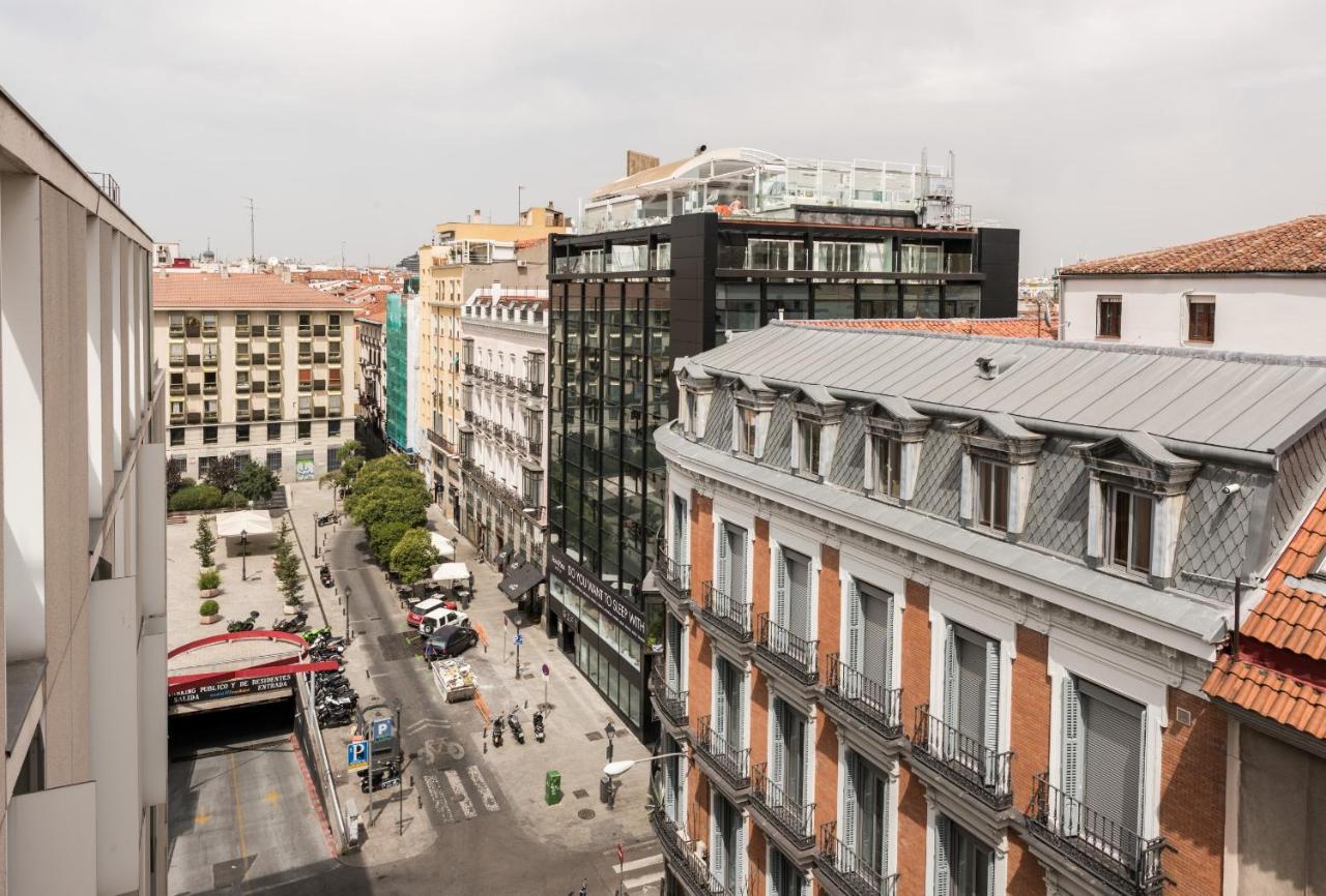 Gran Via Terrace City Center Madrid Buitenkant foto