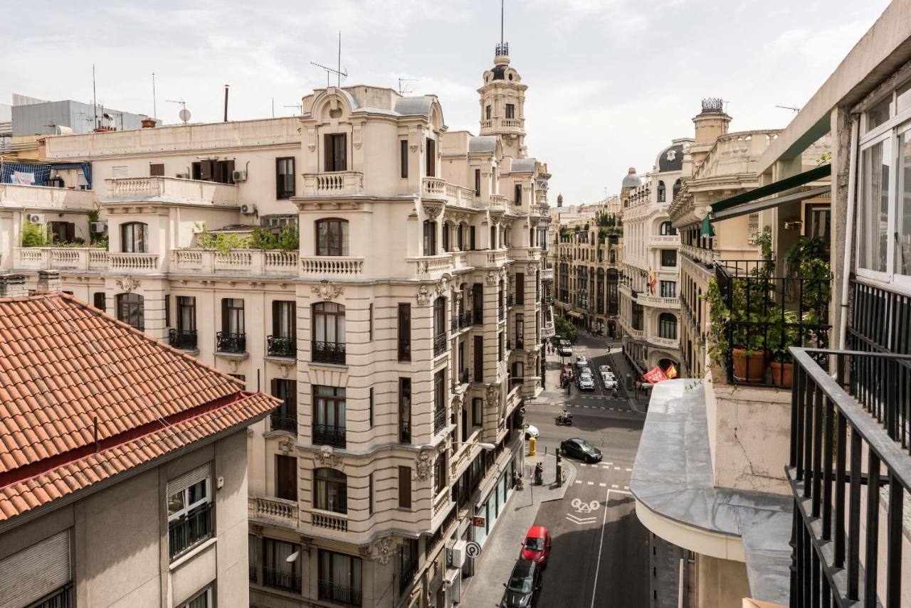 Gran Via Terrace City Center Madrid Buitenkant foto